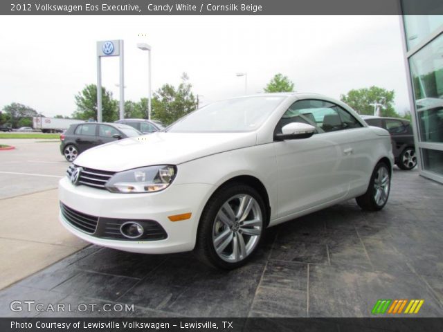 2012 Volkswagen Eos Executive in Candy White