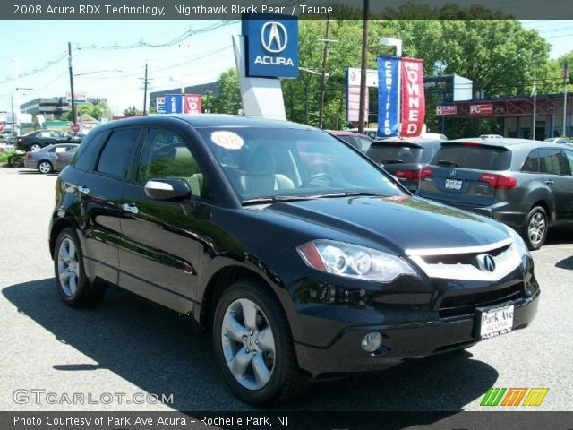 2008 Acura RDX Technology in Nighthawk Black Pearl
