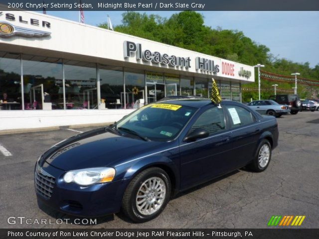2006 Chrysler Sebring Sedan in Midnight Blue Pearl