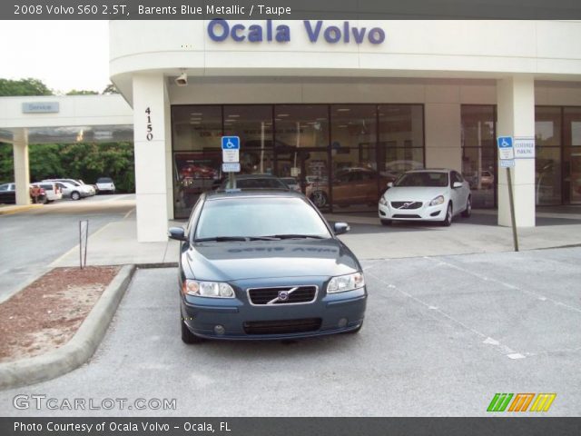 2008 Volvo S60 2.5T in Barents Blue Metallic
