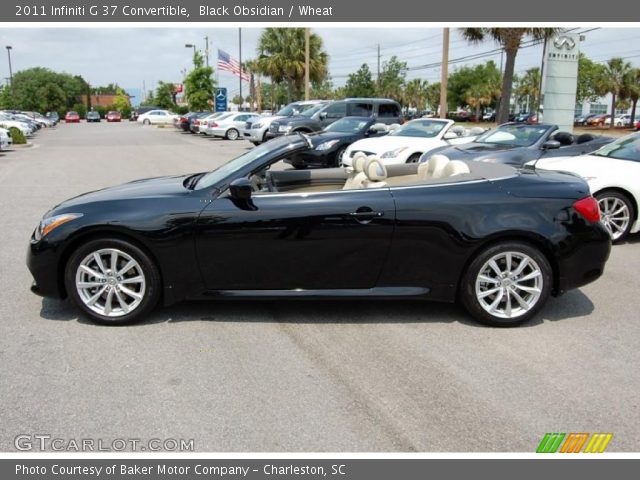 2011 Infiniti G 37 Convertible in Black Obsidian