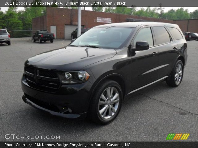 2011 Dodge Durango Heat 4x4 in Brilliant Black Crystal Pearl