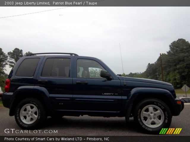 2003 Jeep Liberty Limited in Patriot Blue Pearl