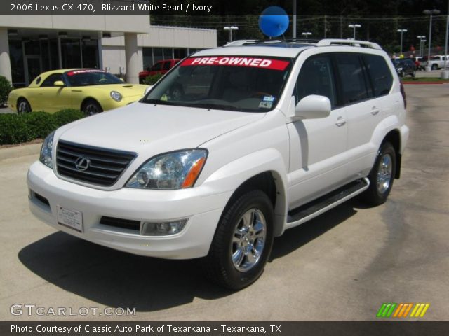 2006 Lexus GX 470 in Blizzard White Pearl