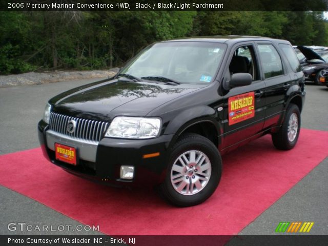 2006 Mercury Mariner Convenience 4WD in Black