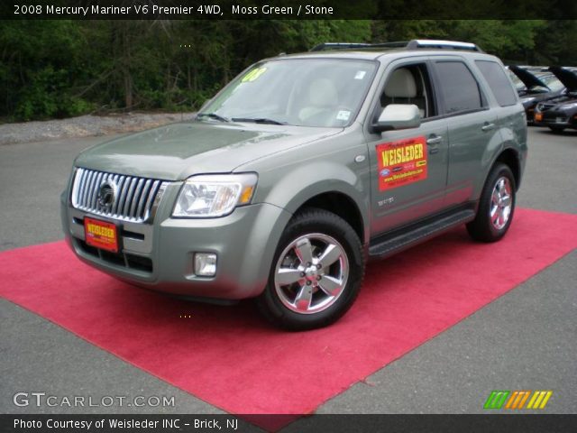2008 Mercury Mariner V6 Premier 4WD in Moss Green
