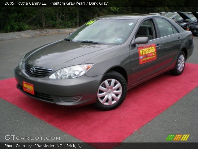2005 Toyota Camry LE in Phantom Gray Pearl