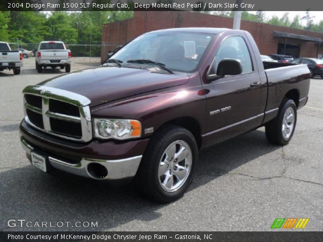 2004 Dodge Ram 1500 SLT Regular Cab in Deep Molten Red Pearl