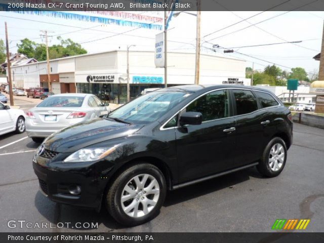 2008 Mazda CX-7 Grand Touring AWD in Brilliant Black