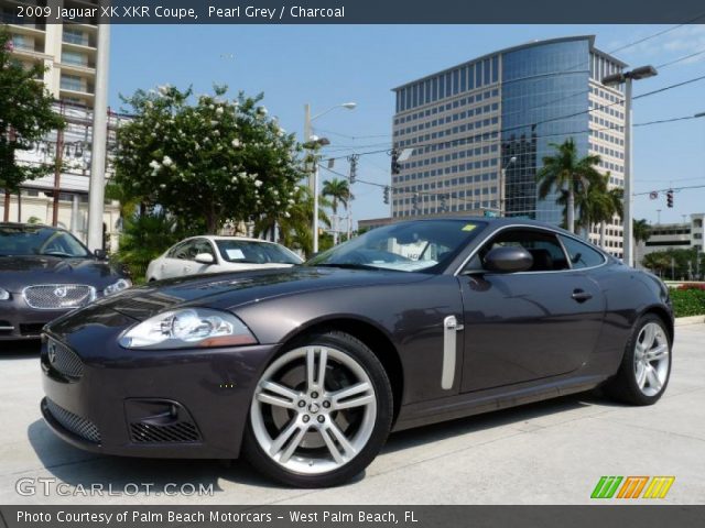 2009 Jaguar XK XKR Coupe in Pearl Grey