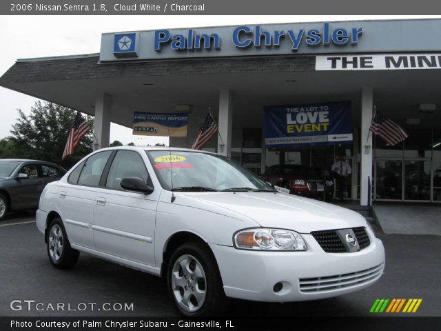 2006 Nissan Sentra 1.8 in Cloud White