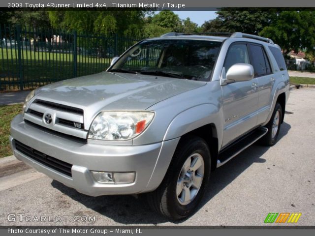 2003 Toyota 4Runner Limited 4x4 in Titanium Metallic