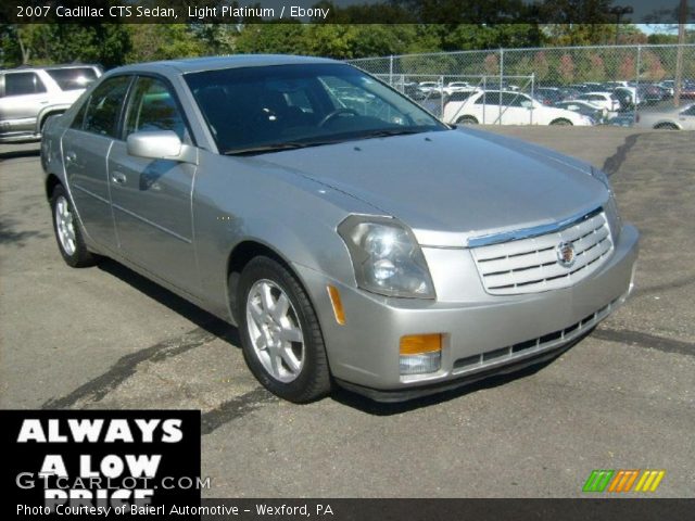 2007 Cadillac CTS Sedan in Light Platinum