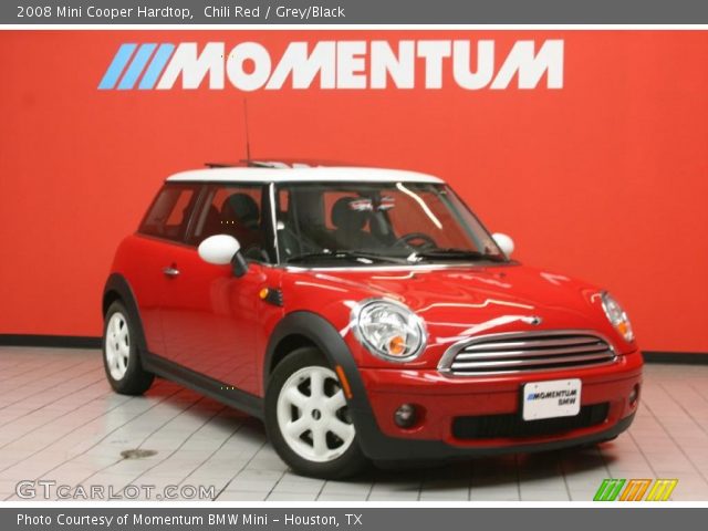 2008 Mini Cooper Hardtop in Chili Red