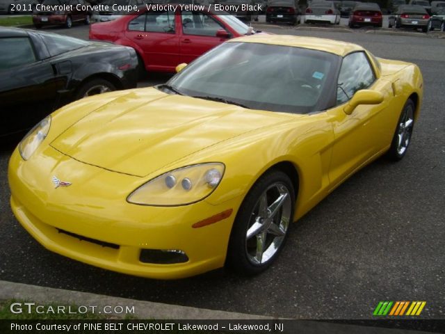 2011 Chevrolet Corvette Coupe in Velocity Yellow