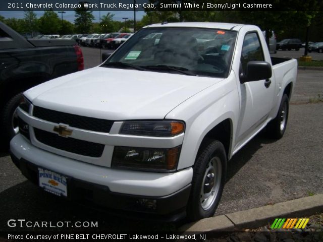 2011 Chevrolet Colorado Work Truck Regular Cab in Summit White