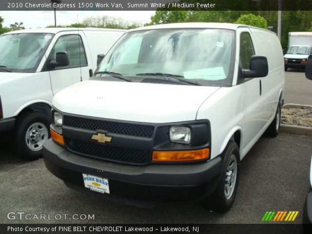 2010 Chevrolet Express 1500 Work Van in Summit White