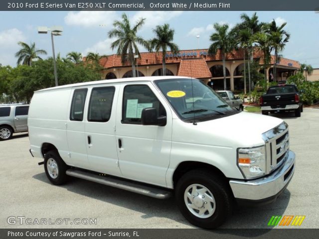2010 Ford E Series Van E250 XLT Commericial in Oxford White