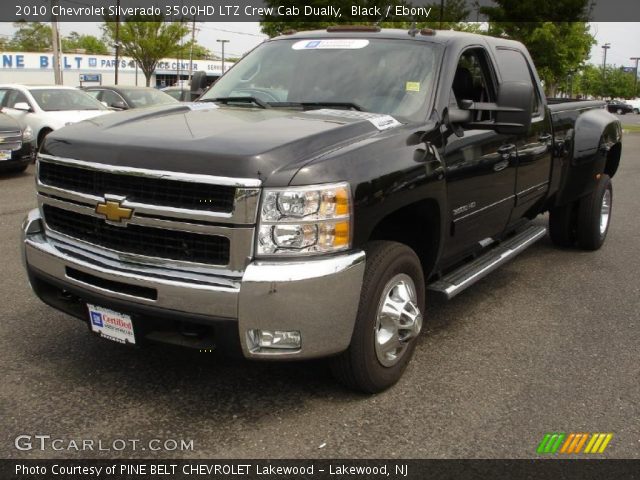 2010 Chevrolet Silverado 3500HD LTZ Crew Cab Dually in Black