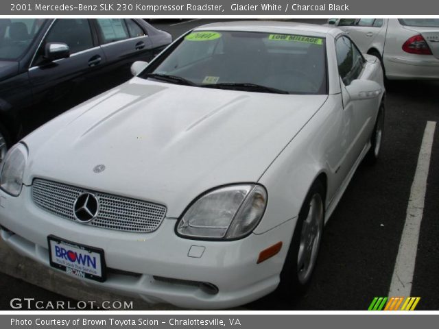 2001 Mercedes-Benz SLK 230 Kompressor Roadster in Glacier White