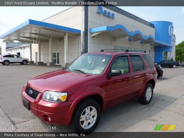 2007 Ford Escape Limited in Redfire Metallic