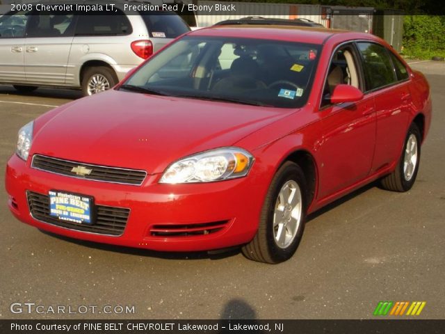 2008 Chevrolet Impala LT in Precision Red