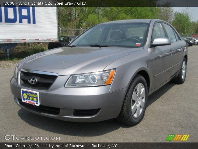 2008 Hyundai Sonata GLS in Steel Gray