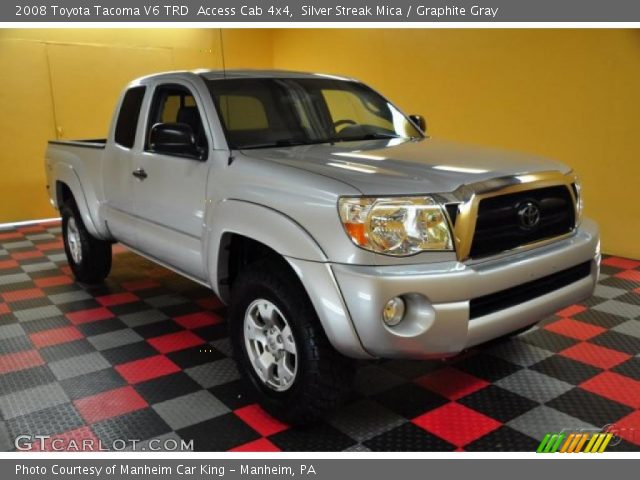 2008 Toyota Tacoma V6 TRD  Access Cab 4x4 in Silver Streak Mica