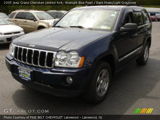 2005 Jeep Grand Cherokee Limited 4x4 in Midnight Blue Pearl