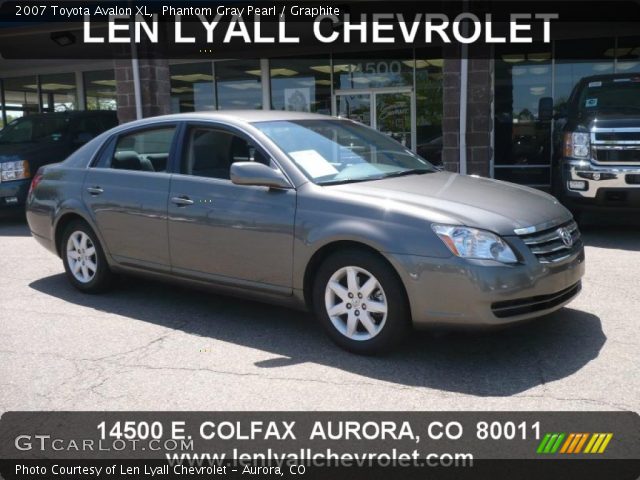 2007 Toyota Avalon XL in Phantom Gray Pearl
