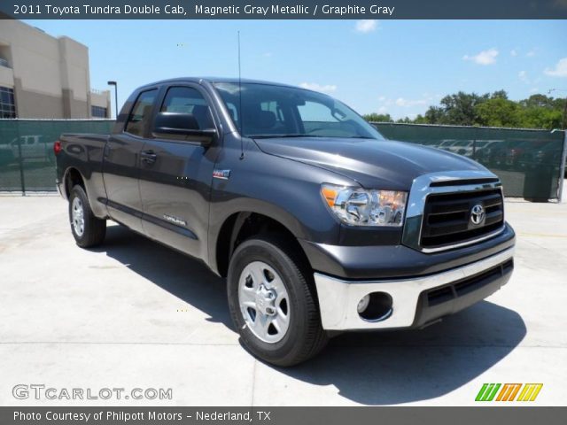 2011 Toyota Tundra Double Cab in Magnetic Gray Metallic