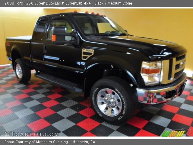 2008 Ford F350 Super Duty Lariat SuperCab 4x4 in Black