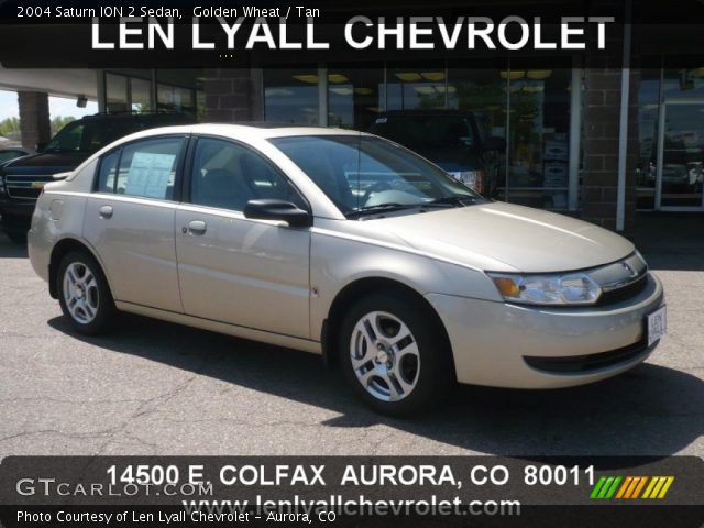 2004 Saturn ION 2 Sedan in Golden Wheat