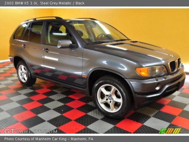 2003 BMW X5 3.0i in Steel Grey Metallic