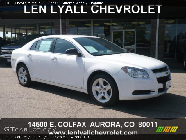 2010 Chevrolet Malibu LS Sedan in Summit White
