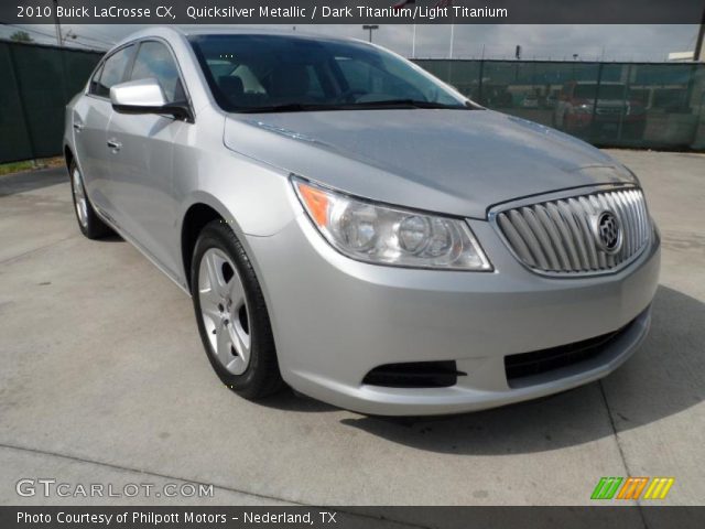 2010 Buick LaCrosse CX in Quicksilver Metallic