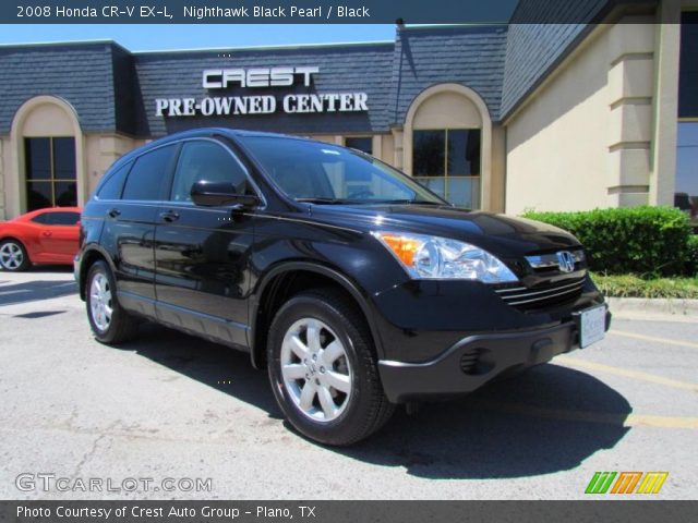 2008 Honda CR-V EX-L in Nighthawk Black Pearl