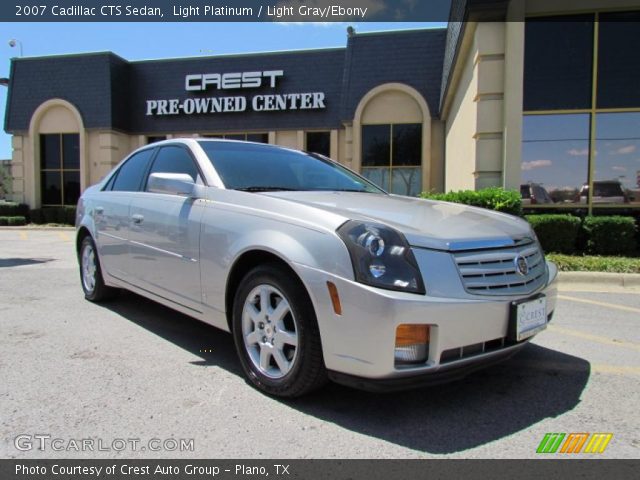 2007 Cadillac CTS Sedan in Light Platinum