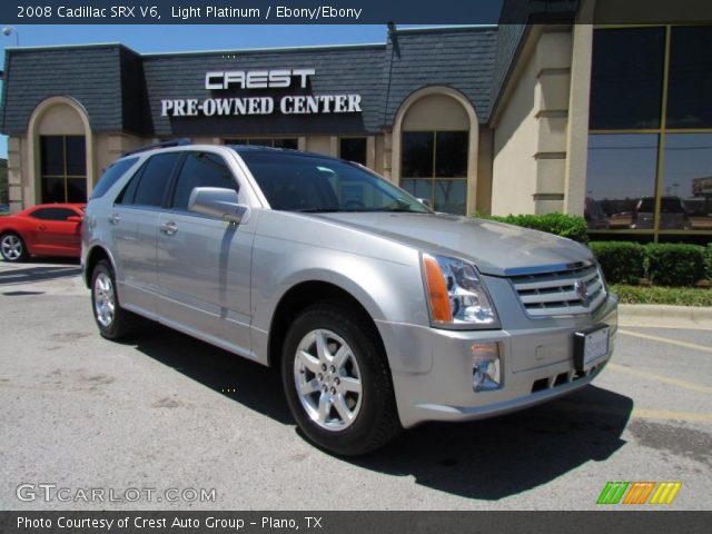 2008 Cadillac SRX V6 in Light Platinum