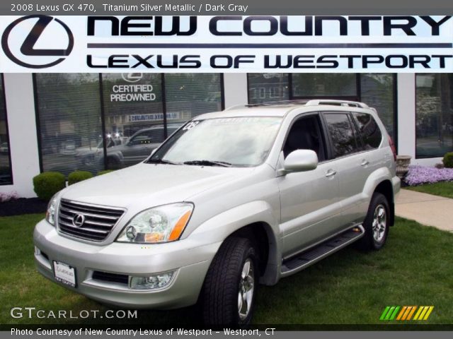 2008 Lexus GX 470 in Titanium Silver Metallic