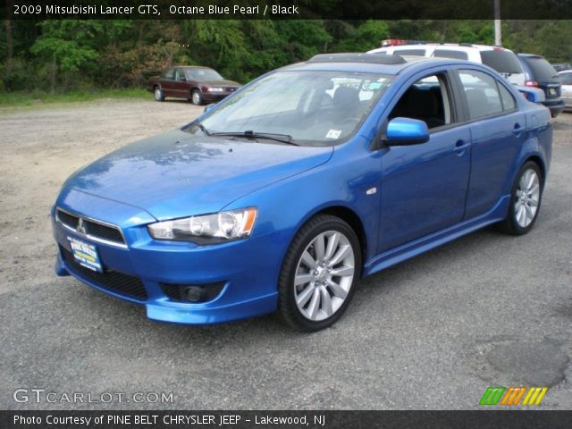 2009 Mitsubishi Lancer GTS in Octane Blue Pearl