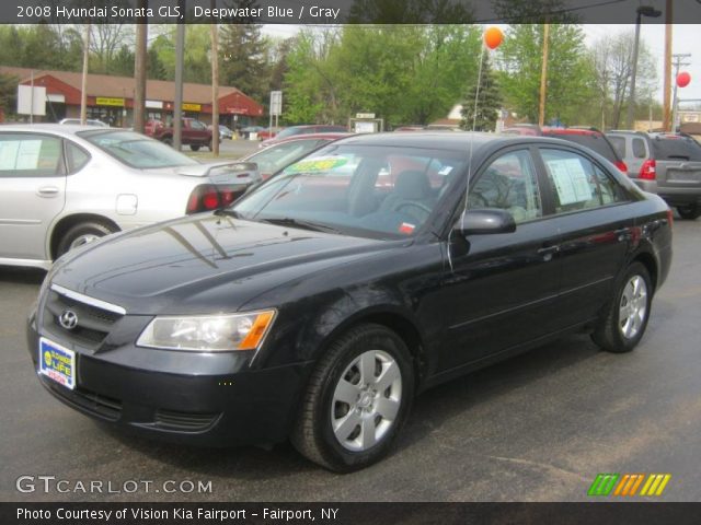 2008 Hyundai Sonata GLS in Deepwater Blue