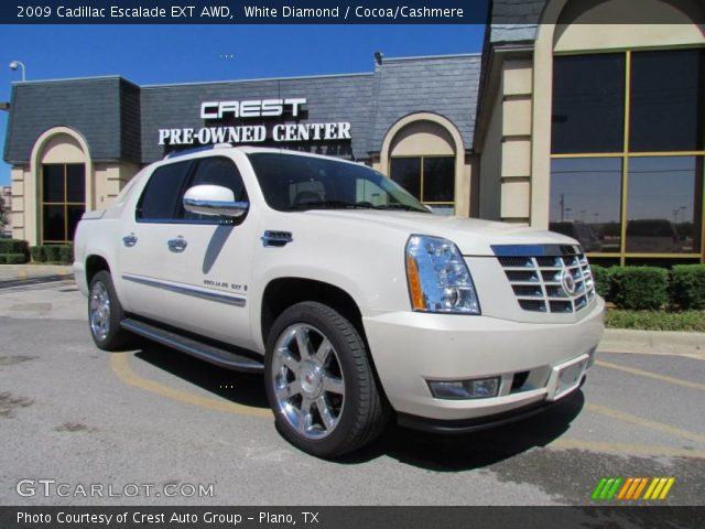 2009 Cadillac Escalade EXT AWD in White Diamond