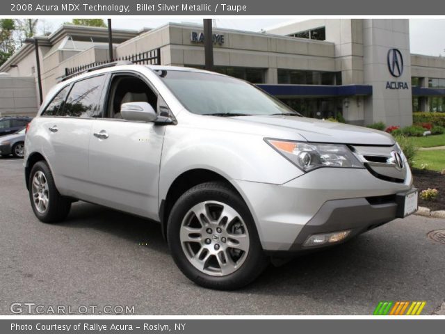 2008 Acura MDX Technology in Billet Silver Metallic
