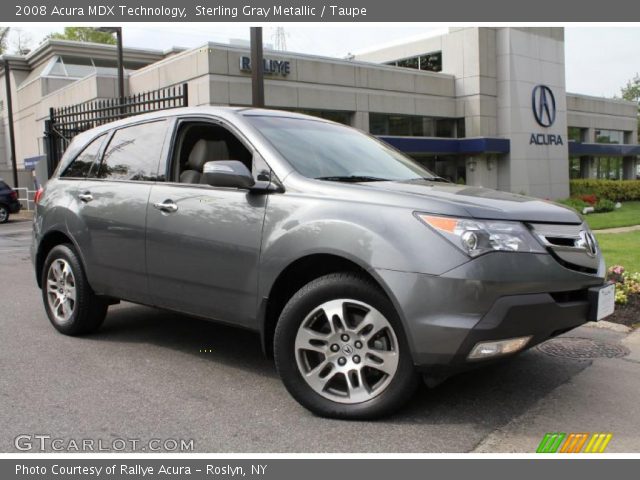 2008 Acura MDX Technology in Sterling Gray Metallic