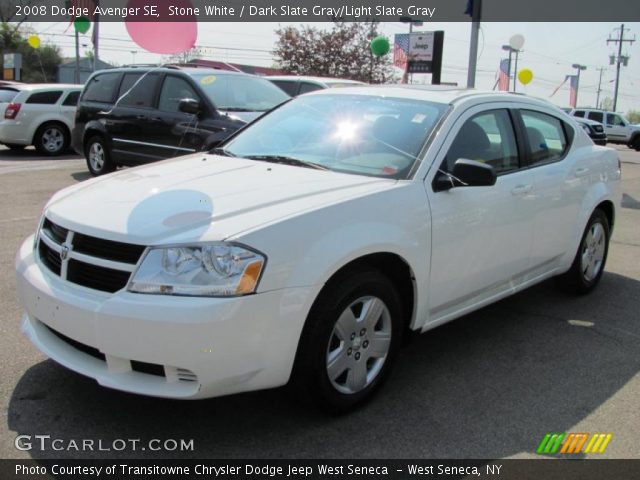 2008 Dodge Avenger SE in Stone White