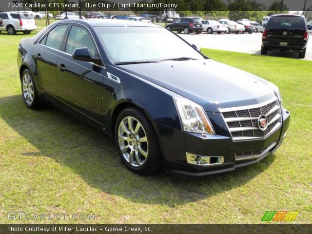 2008 Cadillac CTS Sedan in Blue Chip