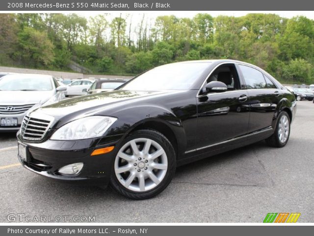 2008 Mercedes-Benz S 550 4Matic Sedan in Black