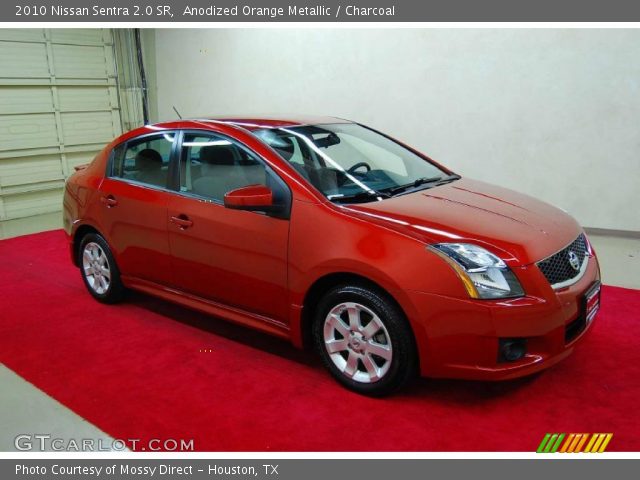 2010 Nissan Sentra 2.0 SR in Anodized Orange Metallic