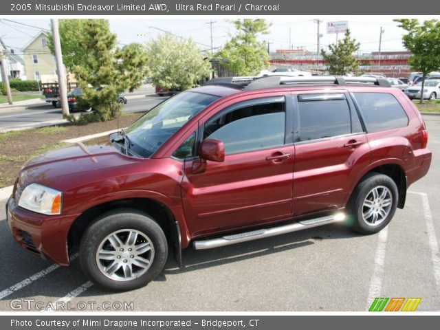 2005 Mitsubishi Endeavor Limited AWD in Ultra Red Pearl